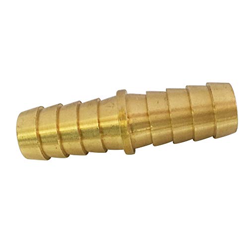 TL TOOLEGIN Brass Hose Barb Fitting Union/Splicer/Mender/Joiner Assortment Kits, 3/16" 1/4" 5/16" 3/8" 1/2" 5/8" Barbed x Barbed 6pcs - Image 3