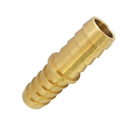 TL TOOLEGIN Brass Hose Barb Fitting Union/Splicer/Mender/Joiner Assortment Kits, 3/16" 1/4" 5/16" 3/8" 1/2" 5/8" Barbed x Barbed 6pcs - Image 5