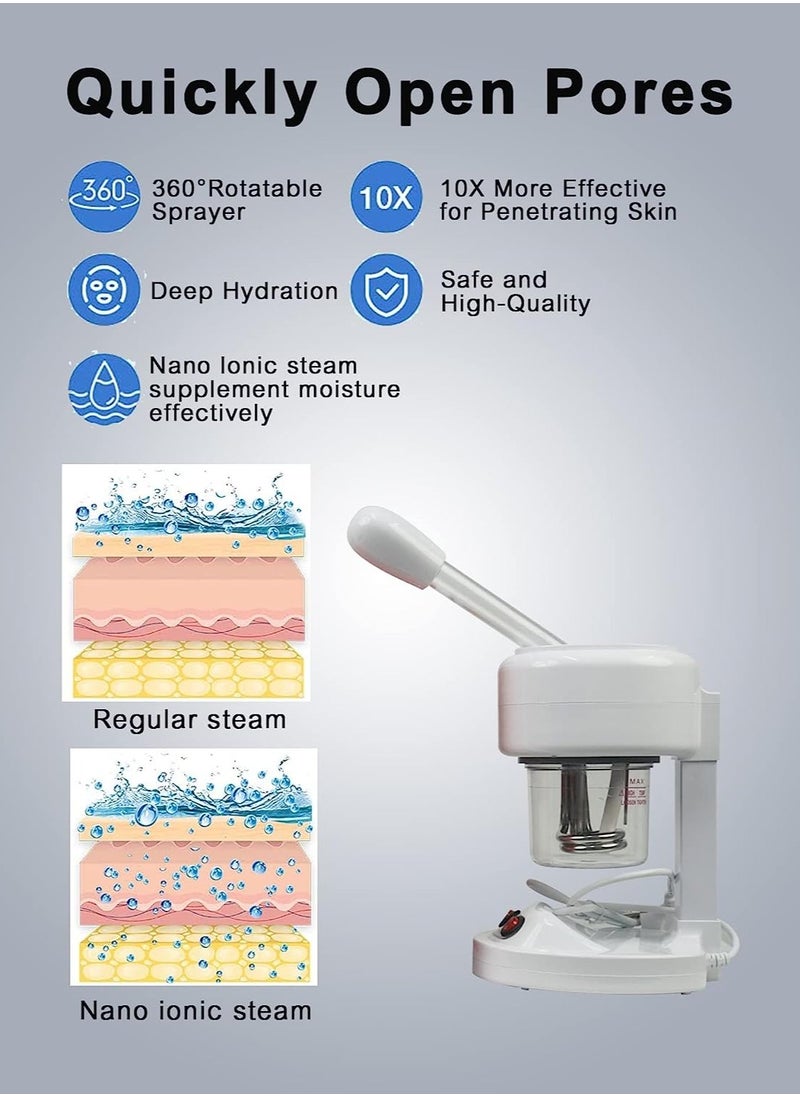 Meishida Vapour Portable Facial Steamer for Deep Cleaning-Professional Beauty Clinic Salon & Spa Personal Care Use  - Image 3