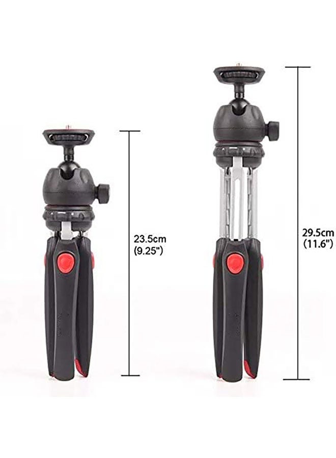 Jmary MT-35 Mini Tabletop Tripod Stand with Universal Phone Holder – Foldable & Extendable Tripod for Mobile Phones, DSLR, Digital Cameras, Vlogging & Live Streaming – Compact, Travel-Friendly Design - Image 4