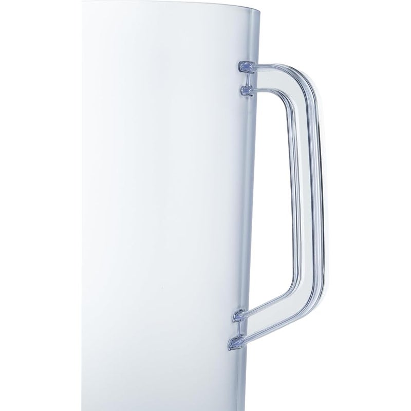 Get G.E.T. Enterprises Heavy-Duty 1 Gallon Plastic Pitcher with Lid, Clear, BPA Free - Image 4