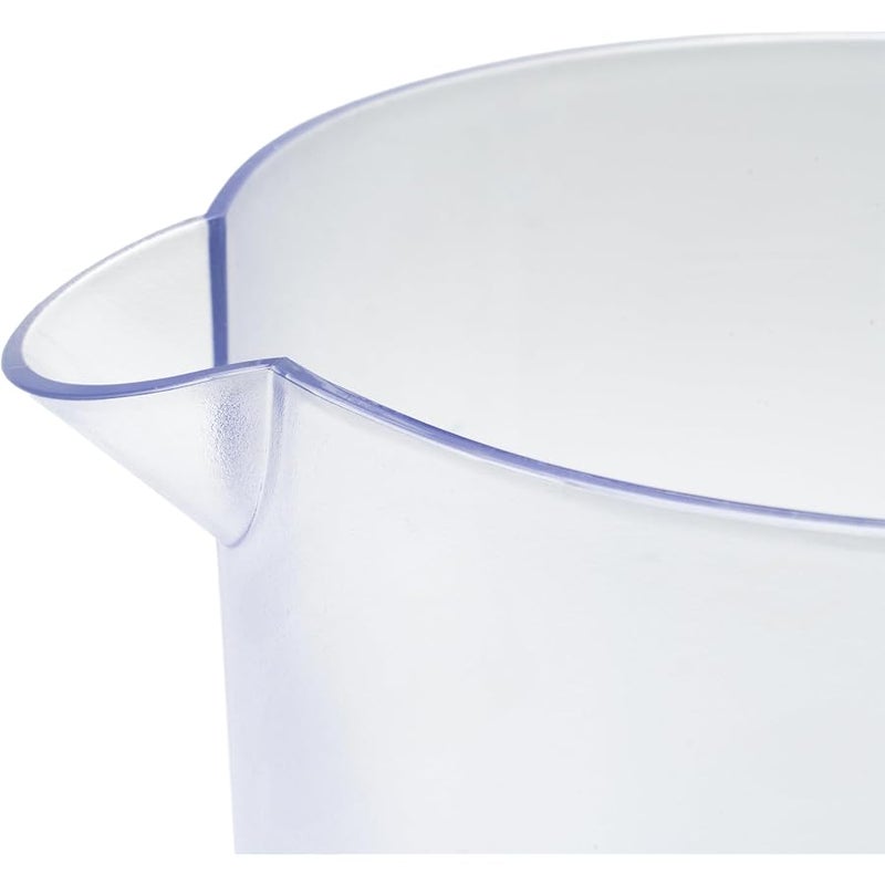Get G.E.T. Enterprises Heavy-Duty 1 Gallon Plastic Pitcher with Lid, Clear, BPA Free - Image 3