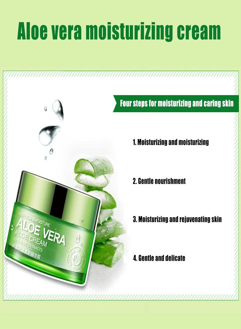 GGOOT Aloe Vera Gel - Face Moisturiser Hair Gel Body Lotion,Aftersun Gel Aloe Vera Healing, Deep Hydration, Moisturizing & Whitening, Easy to Absorb - Image 3