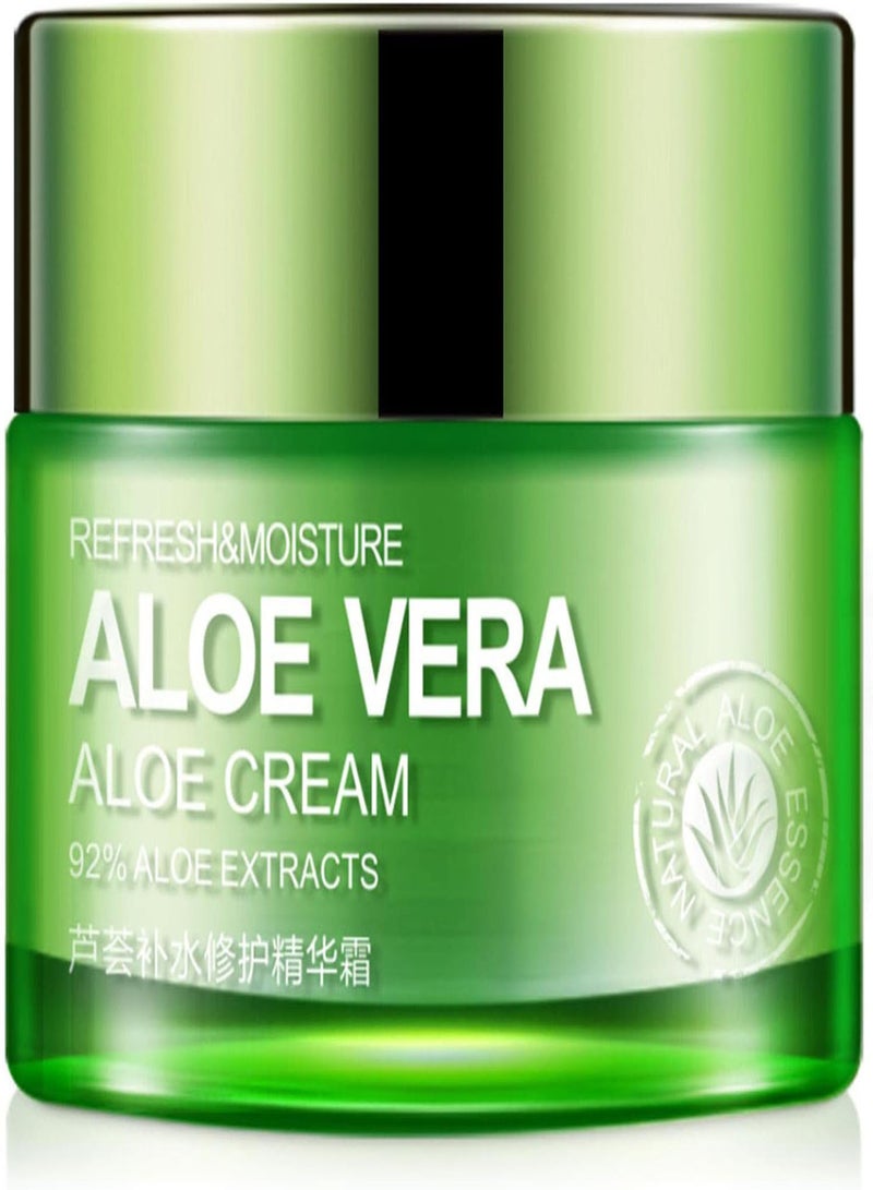 GGOOT Aloe Vera Gel - Face Moisturiser Hair Gel Body Lotion,Aftersun Gel Aloe Vera Healing, Deep Hydration, Moisturizing & Whitening, Easy to Absorb - Image 4