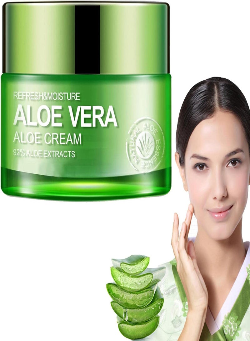 GGOOT Aloe Vera Gel - Face Moisturiser Hair Gel Body Lotion,Aftersun Gel Aloe Vera Healing, Deep Hydration, Moisturizing & Whitening, Easy to Absorb - Image 5