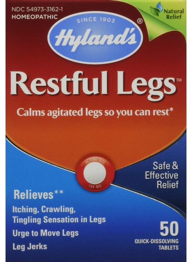 Hyland's Restful Legs Tablets 50 ea (Pack of 2)  - Image 1