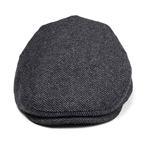 JANGOUL Kids Wool Tweed Newsboy Flat Cap Herringbone Boy Infant Toddler Child Youth Beret Hat (2-3T, Style2) - Image 2