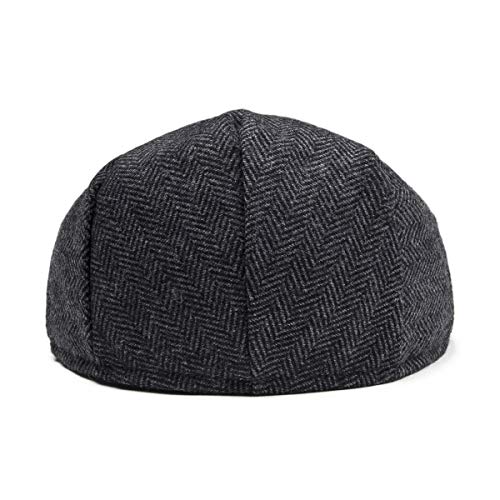 JANGOUL Kids Wool Tweed Newsboy Flat Cap Herringbone Boy Infant Toddler Child Youth Beret Hat (2-3T, Style2) - Image 4