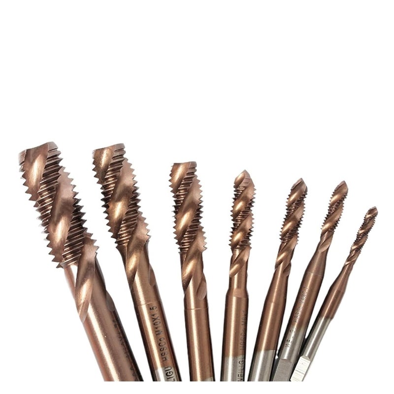Cobalt Screw Thread Tap Drill Bits HSSCO M35 Spiral Flute Metric M2-M30 Machine Taps Right Hand for Stainless Steel(1pcs,M18x2.5) - Image 2