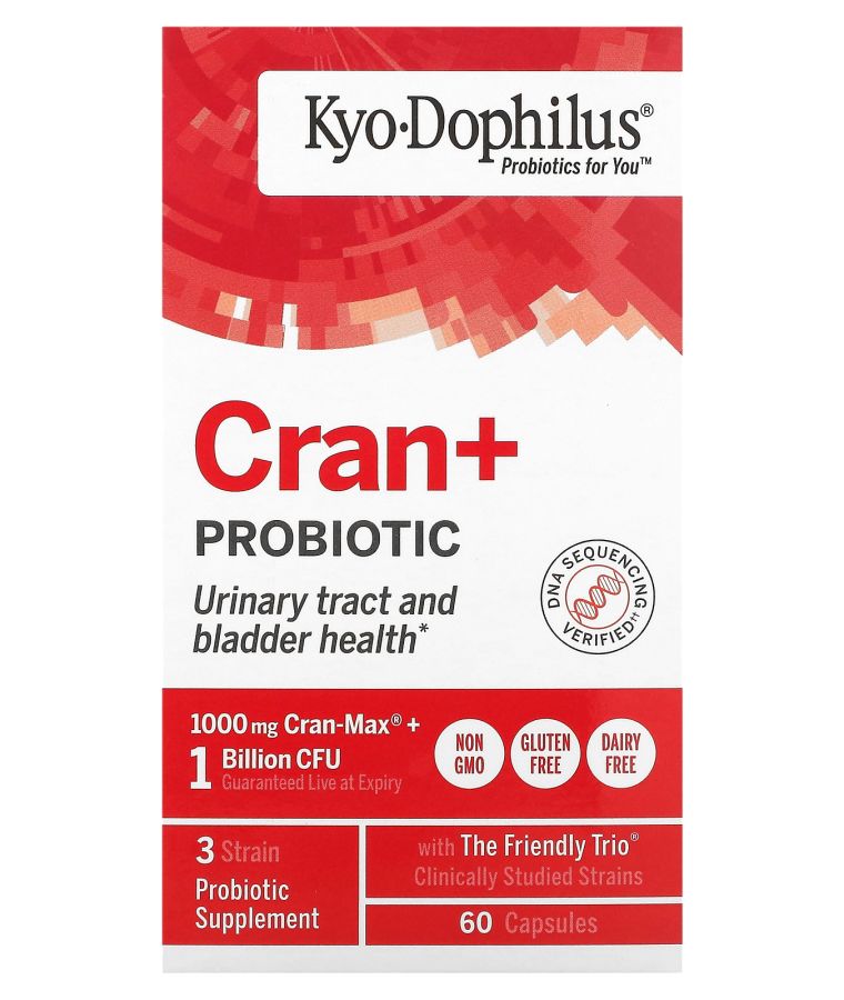 kyolic Kyo-Dophilus Cran+ Probiotic  60 Capsules