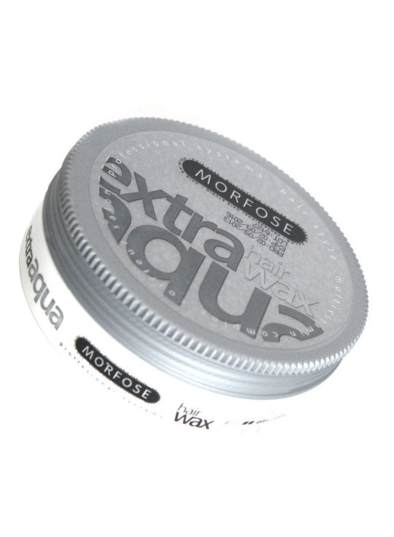 Morfose Extra Aqua Hair Wax 175ml - Flexible Hold & Natural Shine - Image 2