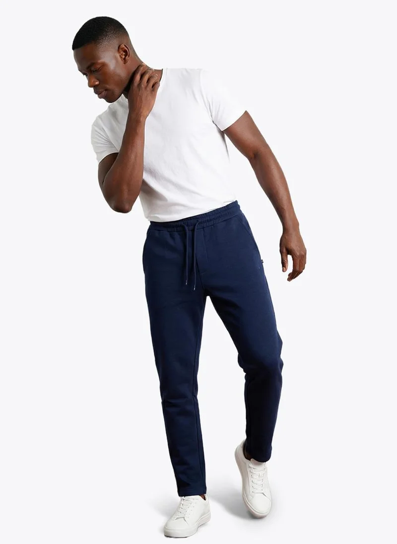 Nautica  Men Regular Fit Logo Joggers for Everyday Casual Wear-Blue for Men | Best Price UAE