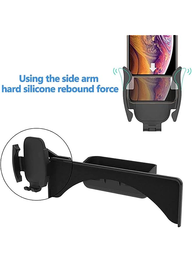 PROMASS Tesla Model Y Model 3 Phone Holder Cell Phone Mount Kits Accessories with Silicone Sunglasses Organizer for Tesla Model Y Model 3 2021 2020 2019 2018 2017  - Image 5