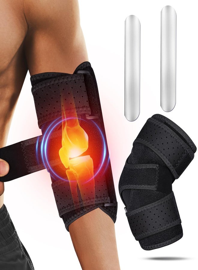 Oyakin Elbow Brace for Cubital Tunnel, Ulnar Nerve Entrapment brace, Adjustable Elbow Splint for Sleeping, Tendonitis, Tennis Elbow, Comfortable Stabilizer Support for Women and Men Fit Most - Image 1