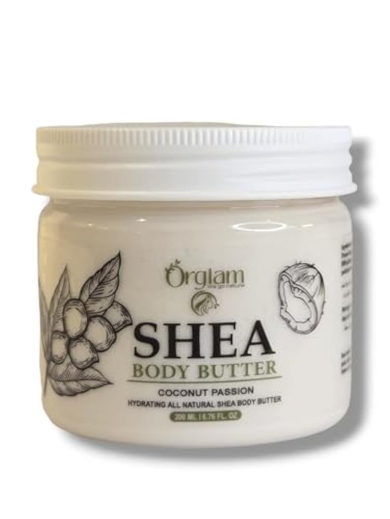 Orglam . ( Shea Body Butter-200ml-for premium skin) - Image 2