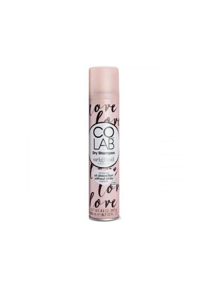COLAB Dry Shampoo Invisible Original Fragrance 200ml - Image 2