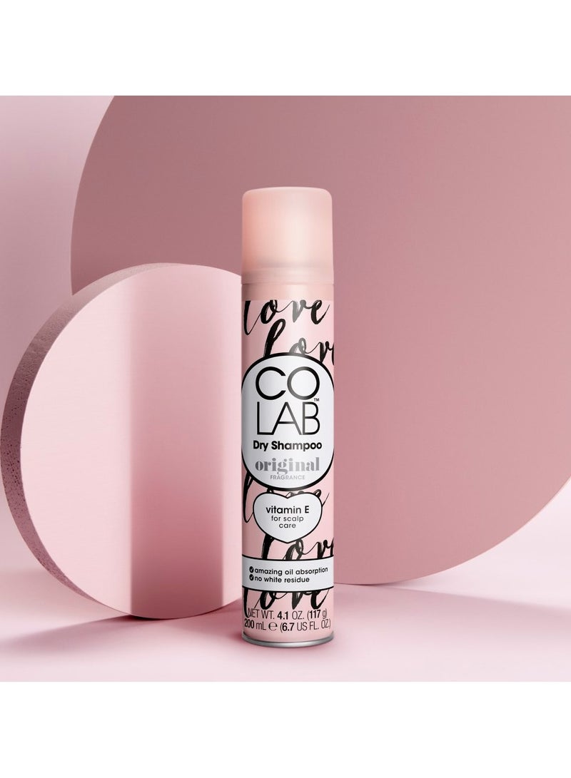 COLAB Dry Shampoo Invisible Original Fragrance 200ml - Image 3