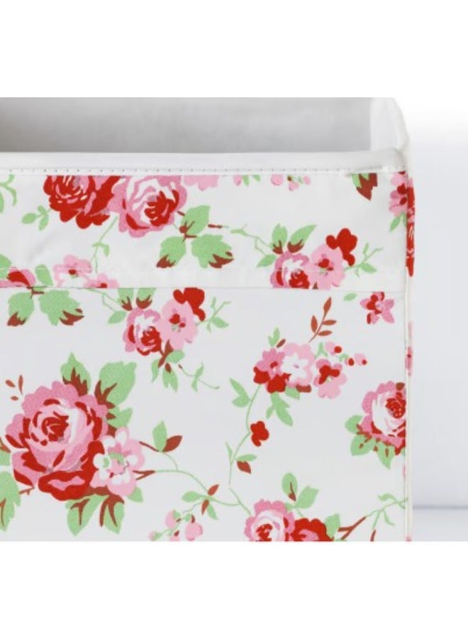 IKEA (IKEA) Box, floral patterned, 33x38x33 cm  - Image 3