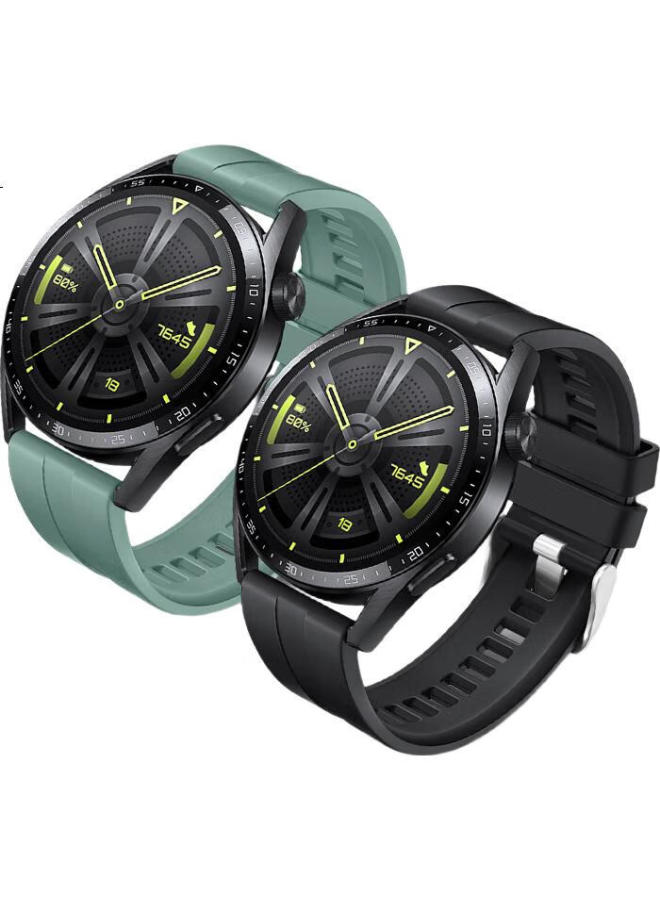 BHO Silicone Watch Band For Huawei Watch Gt5 Pro/Gt4/Gt3 Pro/Gt2, Watch 4/Watch 3/New/Honor Magic 2 - Image 3