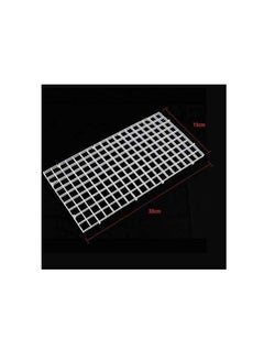 Generic 6 PCS Aquarium Divider Filter Tray Egg Crate Fish Tank Bottom Isolation, White, 30 cm x 15cm  - Image 4