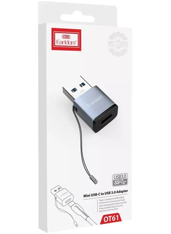 ELTRAZONE 0T61 Type-C to USB 3.0 OTG Adapter – High-Speed Data Transfer and Device Connectivity - Image 2