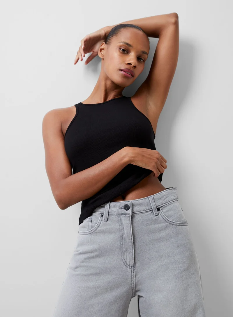 French Connection Rassia Sheryle Ribbed Tank Top