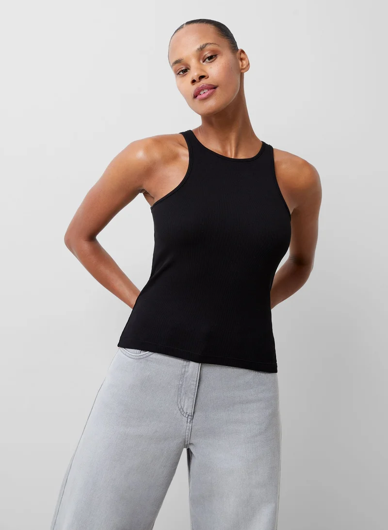 French Connection Rassia Sheryle Ribbed Tank Top