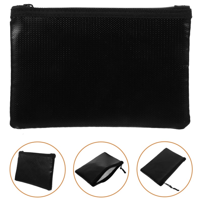 Fireproof File Bag Document Bag Fire Proof Bag Important Document Holder File Storage Bag - Image 1