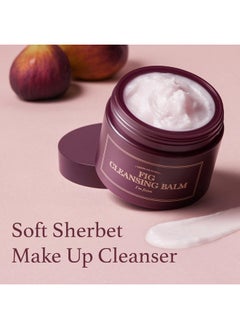 I'M FROM I'm from] Fig Cleansing balm 100ml, korean makeup remover, vegan, Easy to rinse off, Fig oil water 7.8% with Peptide and Amino Acid, Makeup Meltaway, makeup melting balm to oil  - Image 3