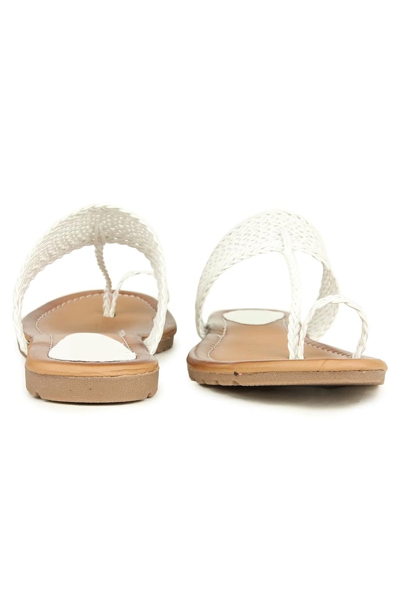 Shoetopia صنادل كولهابوري الأنيقة للنساء - Image 5