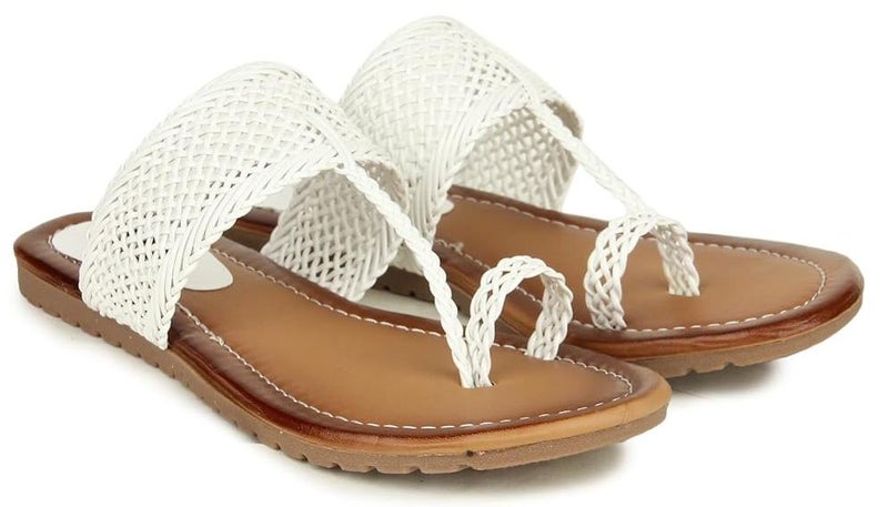 Shoetopia صنادل كولهابوري الأنيقة للنساء - Image 1