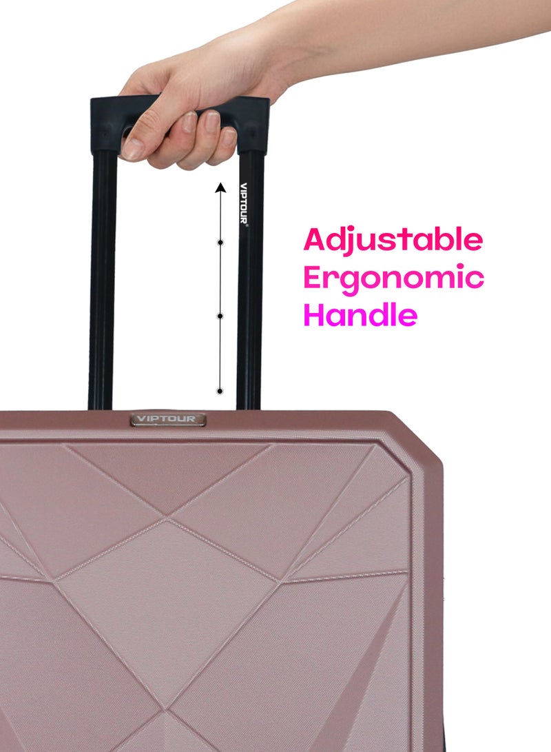 فيبتور مجموعة حقائب سفر من 3 قطع من ABS مع نظام قفل رقمي - Image 5