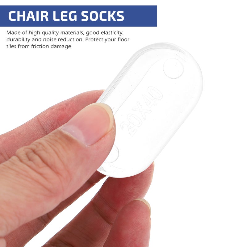 High-Quality Chair Leg Tips, Stop Furniture from Damaging Floors, Easy Installation Design - Image 5
