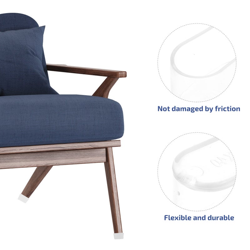 High-Quality Chair Leg Tips, Stop Furniture from Damaging Floors, Easy Installation Design - Image 4
