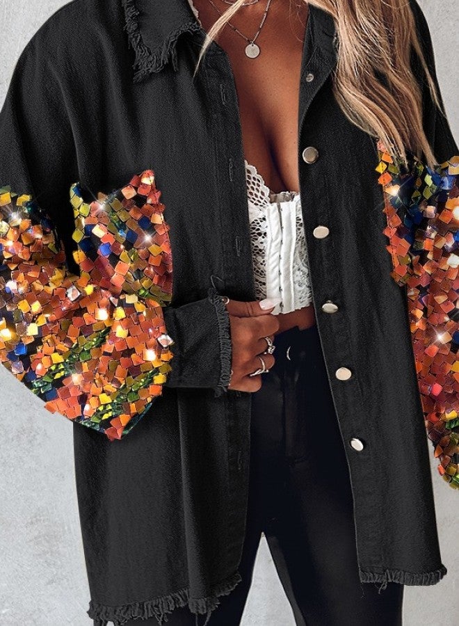 Yailla Bead Stitching Cardigan 