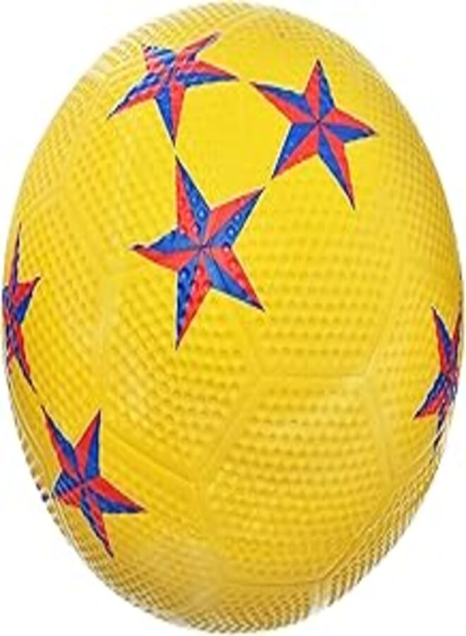 High Quality Rubber Basketball Official Size - Yellow Red