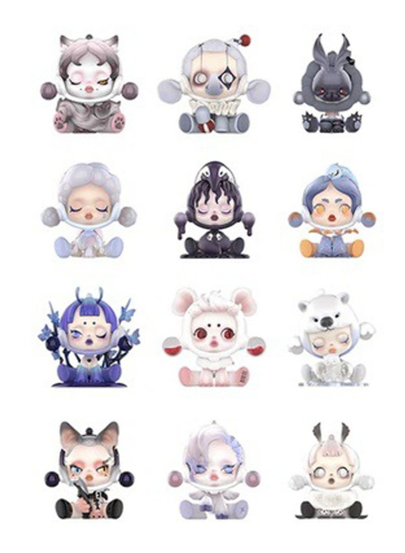 general SKULLPANDA Dream Eater Series Blind Box POPMART POP MART sp7th Generation Trend Gift Toy (Single Box) - Image 2