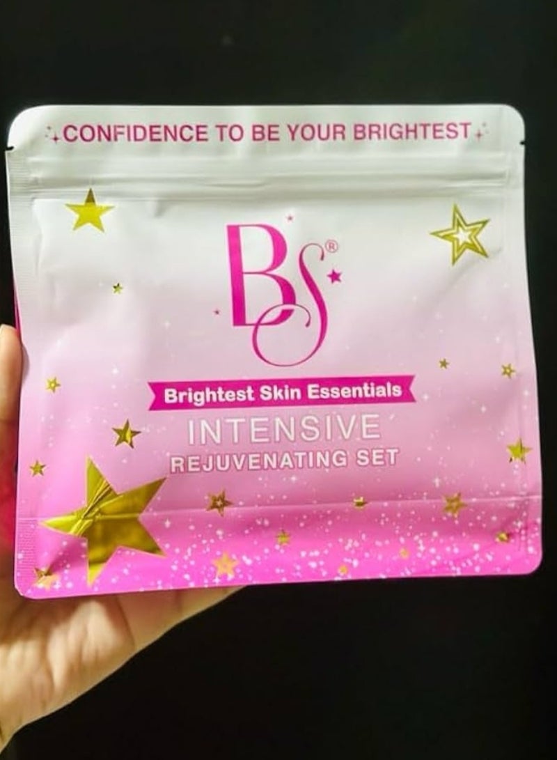 بي إس مجموعة تجديد البشرة المكثفة الأساسية الأكثر إشراقًا