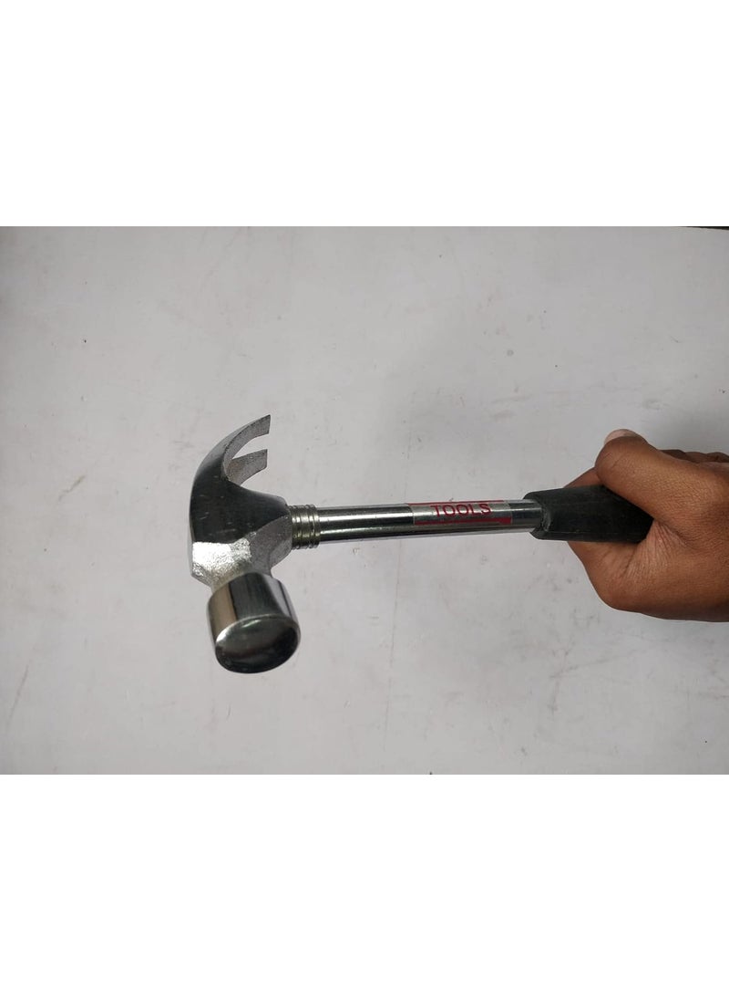 TMC TMC Tubular Steel Handle Curved Claw Hammer Multipurpose Durable Claw Hammer Rubber Hand Grip  - Image 4