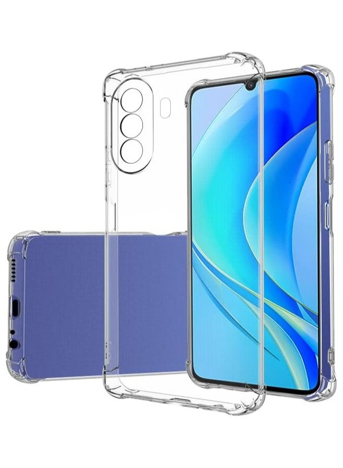 Phone Case For Huawei nova Y70/ Huawei nova Y71 Crystal Clear Ultra Slim Anti Scratch Shockproof Protective TPU Back Cover  - Image 1