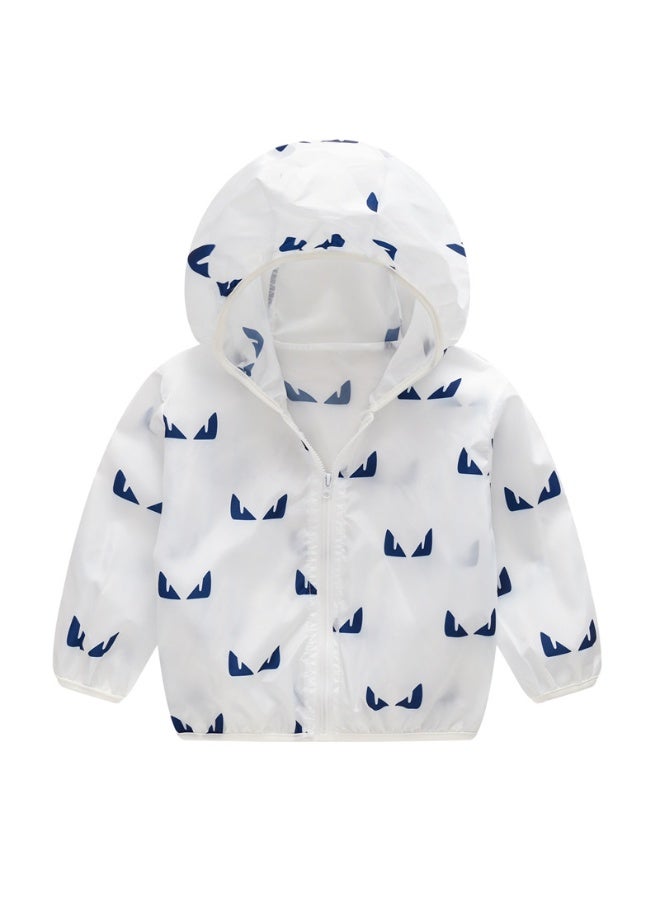 New Kids' Sun Protection Jacket - Unisex Hooded Outdoor Coat for Boys and Girls