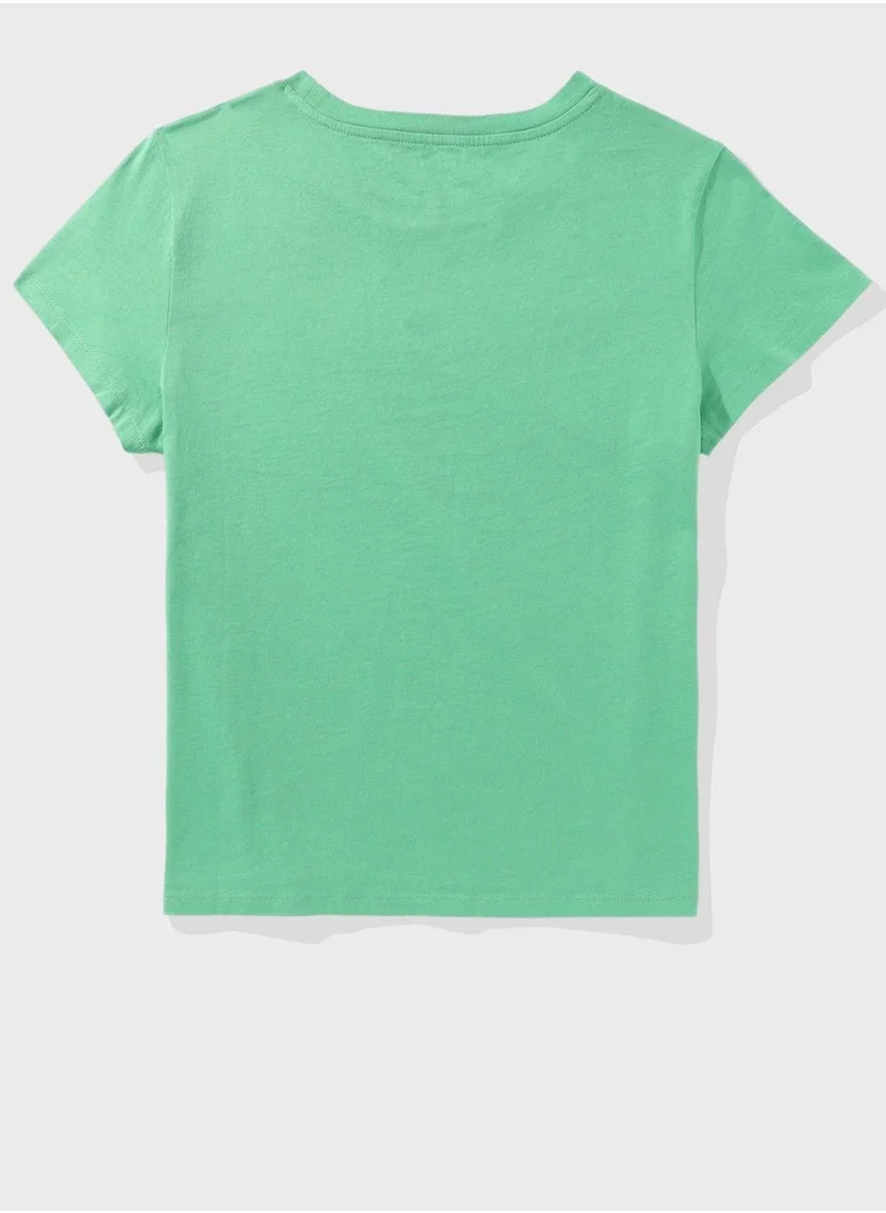 American Eagle Graphic Crew Neck T-Shirt