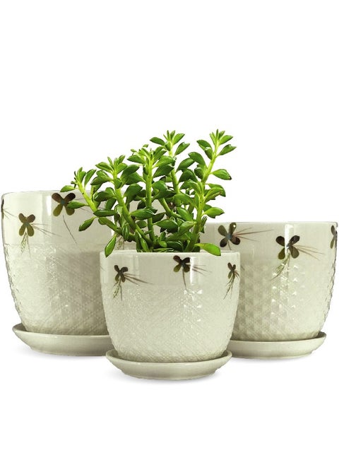 Wide Tree Containers Planters, Flower Pot - Planters for Indoor Ourdoor Plants/Flower - Planters for Tree