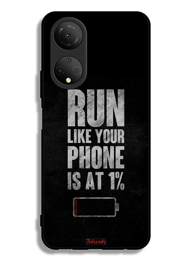 Tolwak Honor X7 Protective Case Cover Run Like Your Phone Is At 1 Percent - Image 2