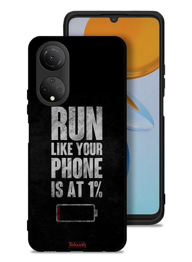 Tolwak Honor X7 Protective Case Cover Run Like Your Phone Is At 1 Percent - Image 1