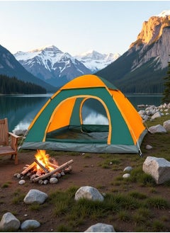 Beautiful Tent, Outdoor Full-Automatic Camping Folding Tent for 1-2 People, Simple And Quick-Opening Camping Equipment For Two People.  - Image 5
