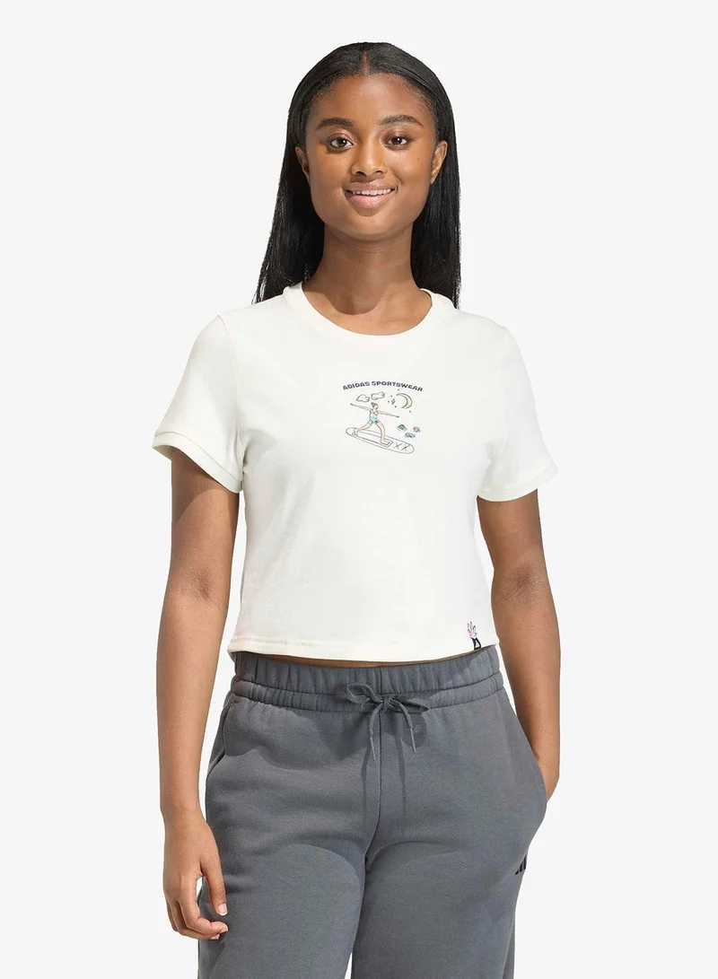 Adidas Doodle Graphic T-Shirt 2