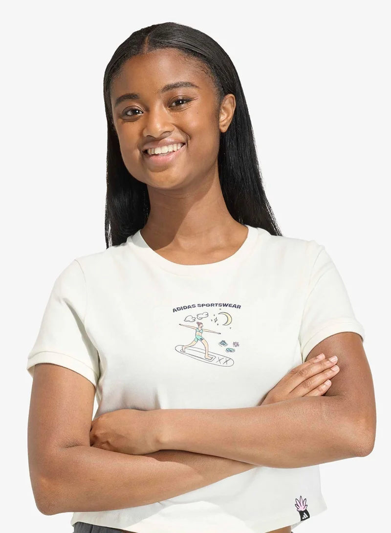 Adidas Doodle Graphic T-Shirt 2