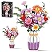 ZONECYTD Flowers Bouquet Building Set Wildflower with Vase Compatible with Lego Botanical Collection for Adults Women Girls 14 Home Office Decor - Image 2