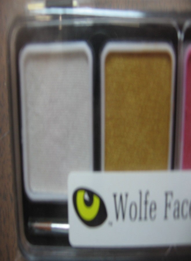 Wolfe Face Art & Fx Wolfe 6 Color Palette/Face Paint Kit (Metallix) - Image 4